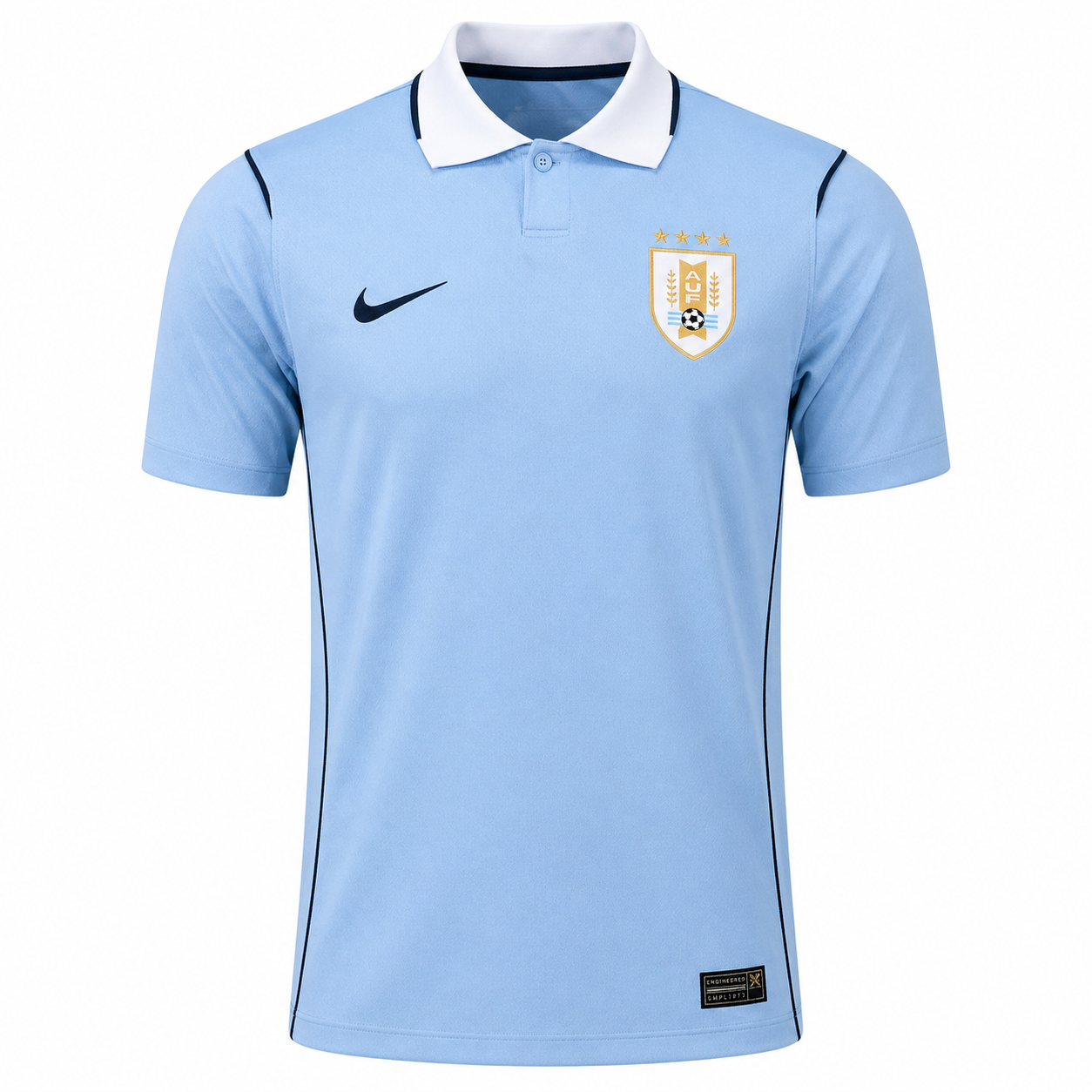 Nike Mens Uruguay Match Authentic Home Jersey 2026 (Royal Tint/Obsidian)