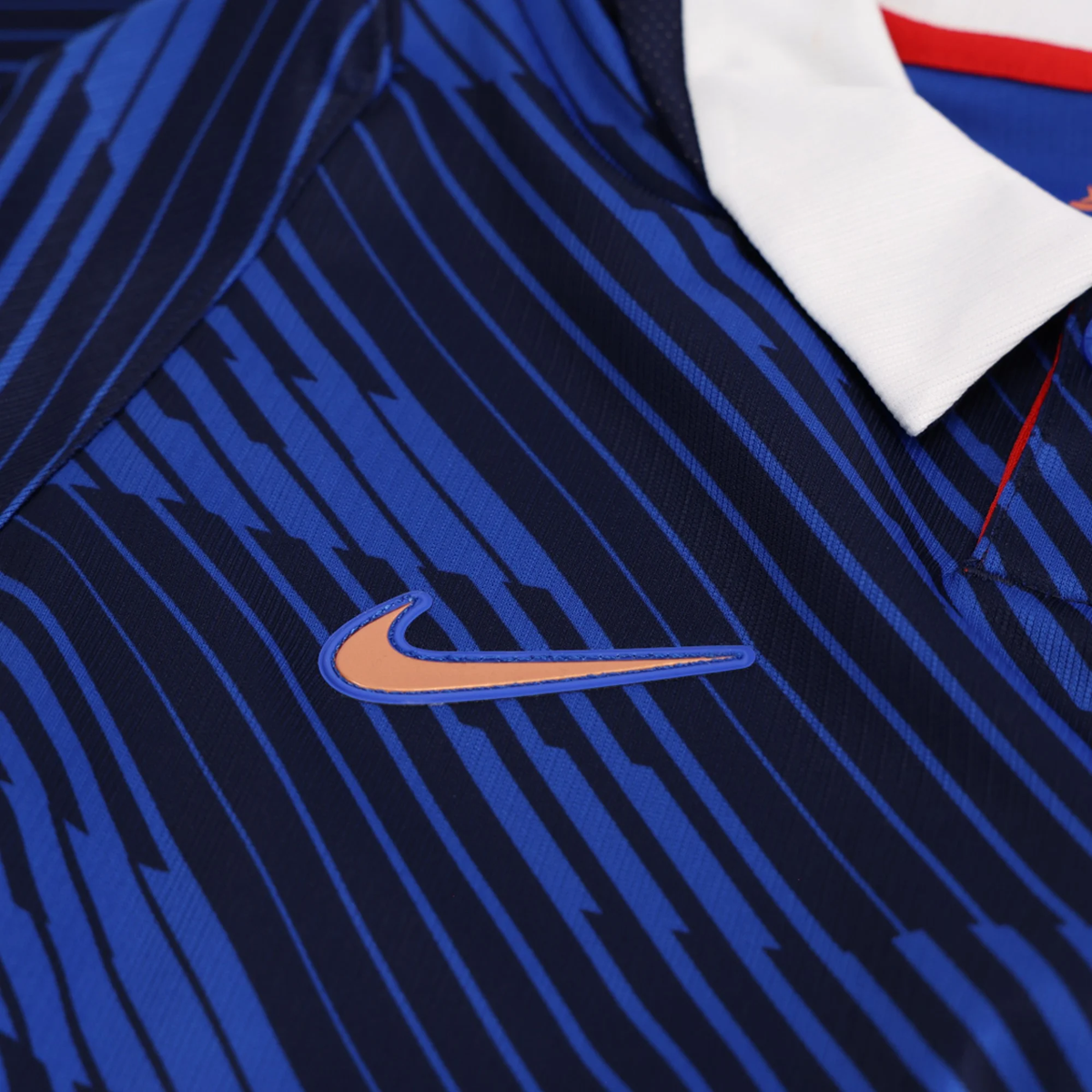 Nike Youth France Home Jersey 2026 (Game Royal/Metallic Copper)
