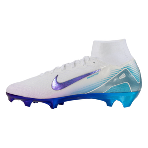 Nike Zoom Superfly 10 Elite LV8 FG Soccer Cleats (White/Multi Color)