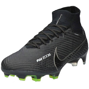 Botas de fútbol Nike Zoom Superfly 9 Elite FG (negro/voltio) 
