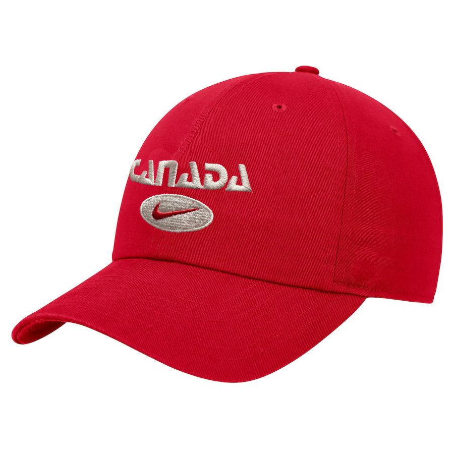 Nike Canada Club Adjustable Soccer Cap (University Red)