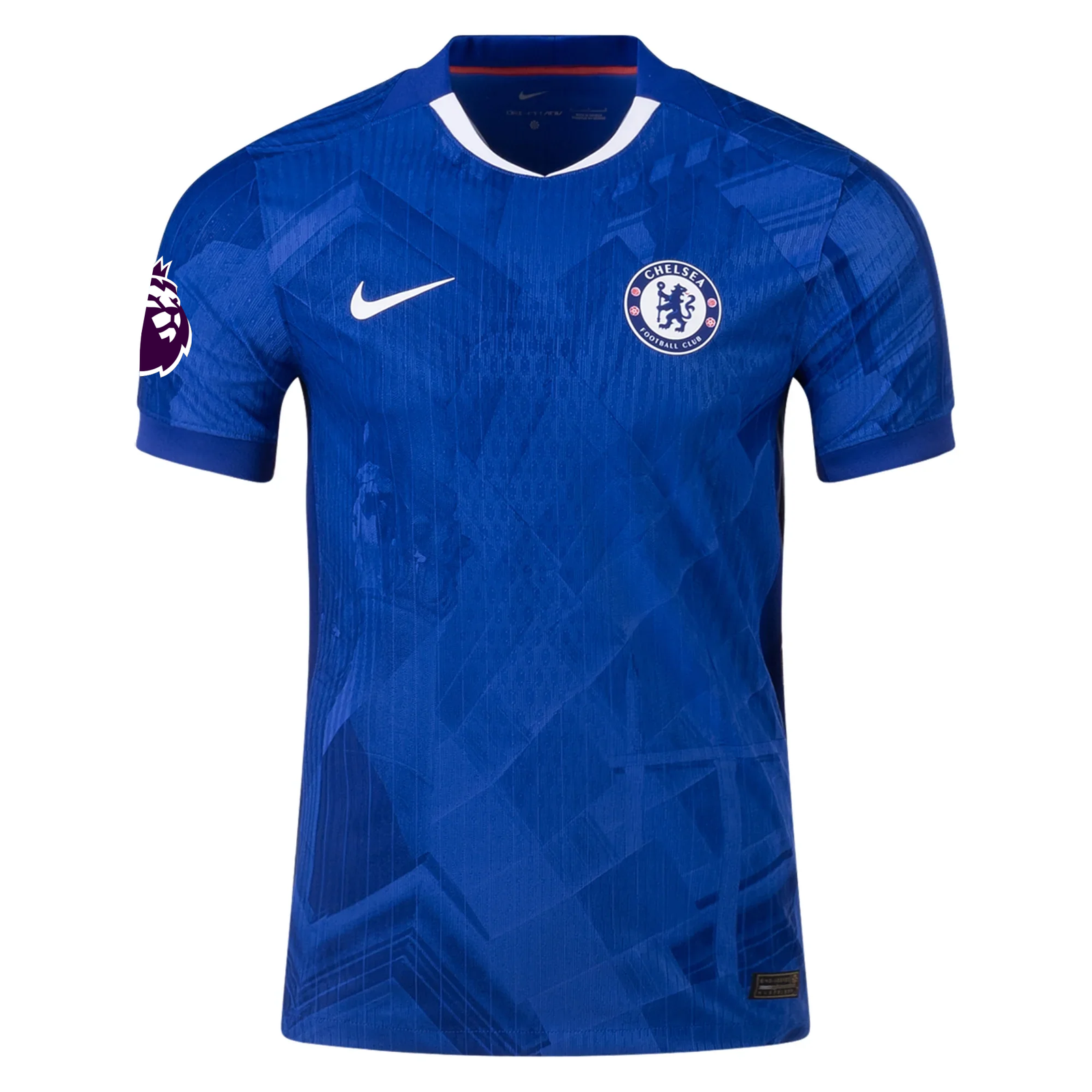 Nike Chelsea Authentic Home Jersey 25/26 w/ EPL Patch (Rush Blue/White/Speed Red)