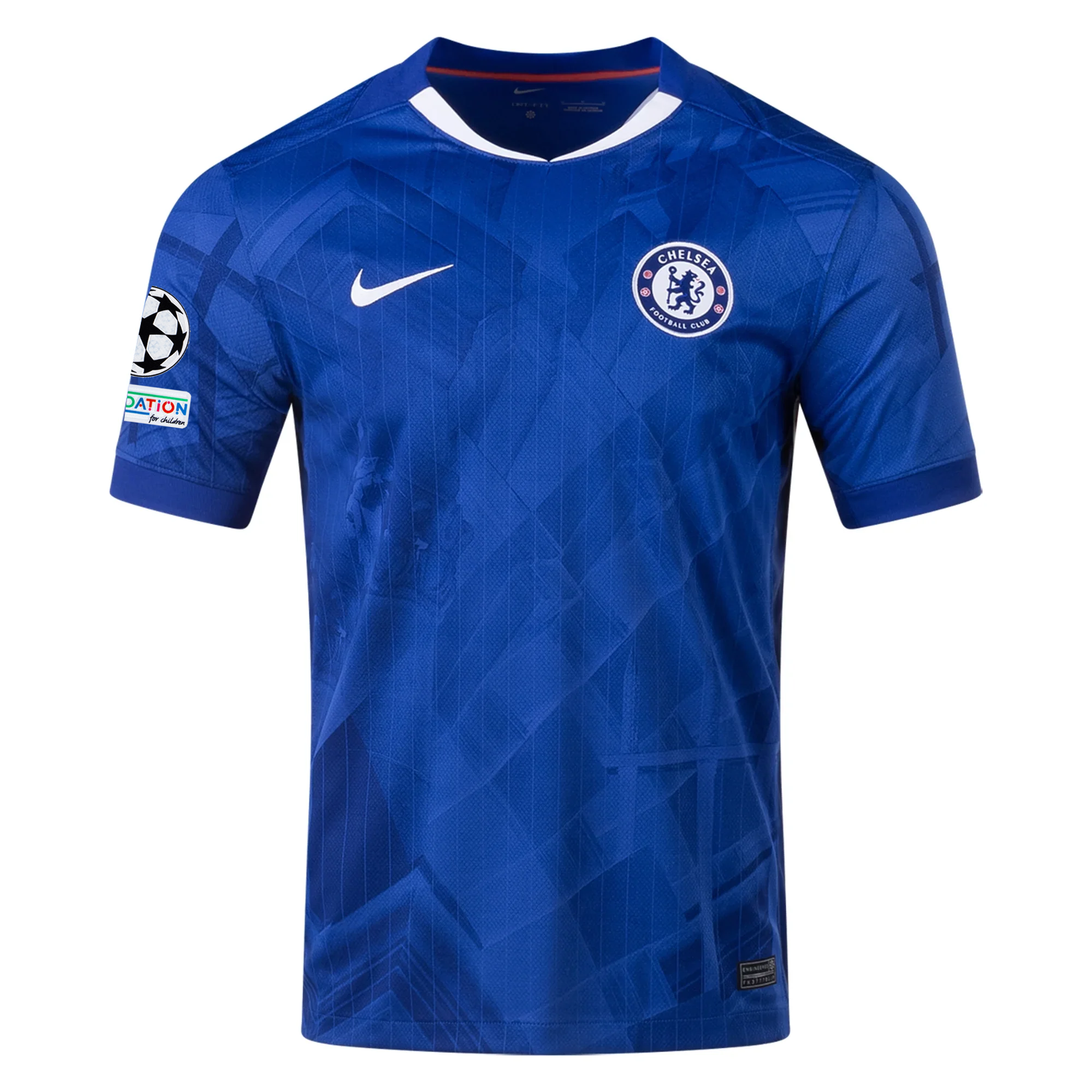 Nike Chelsea Home Jersey 25/26 w/ Champions League Patches (Rush