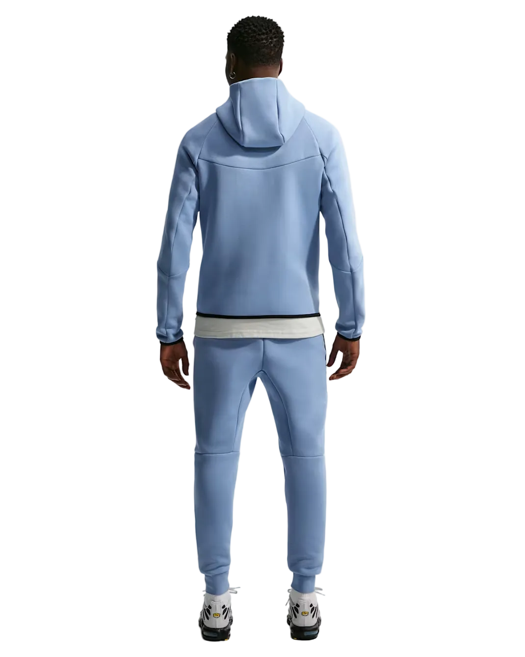 Nike England Tech Fleece Windrunner Full Zip Hoodie (Work Blue/White)