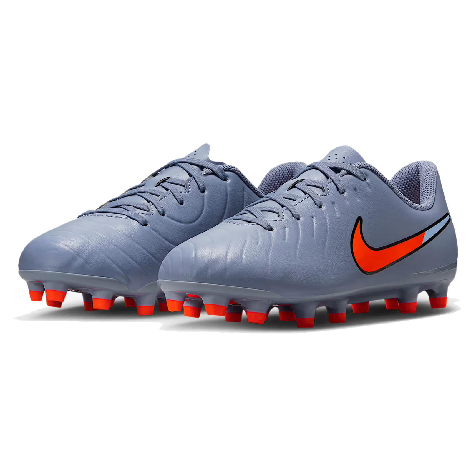 Nike Jr. Legend 10 Club Firm Ground/Ground Soccer Cleats (Blue Eclipse/Black)