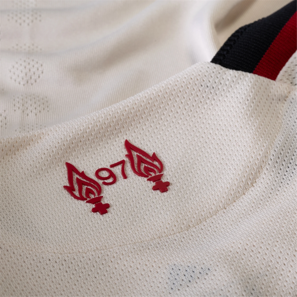 adidas Men's Liverpool Authentic Alexander Isak Away Jersey w/ EPL + No Room For Racism Patches 25/26 (Wonder White)