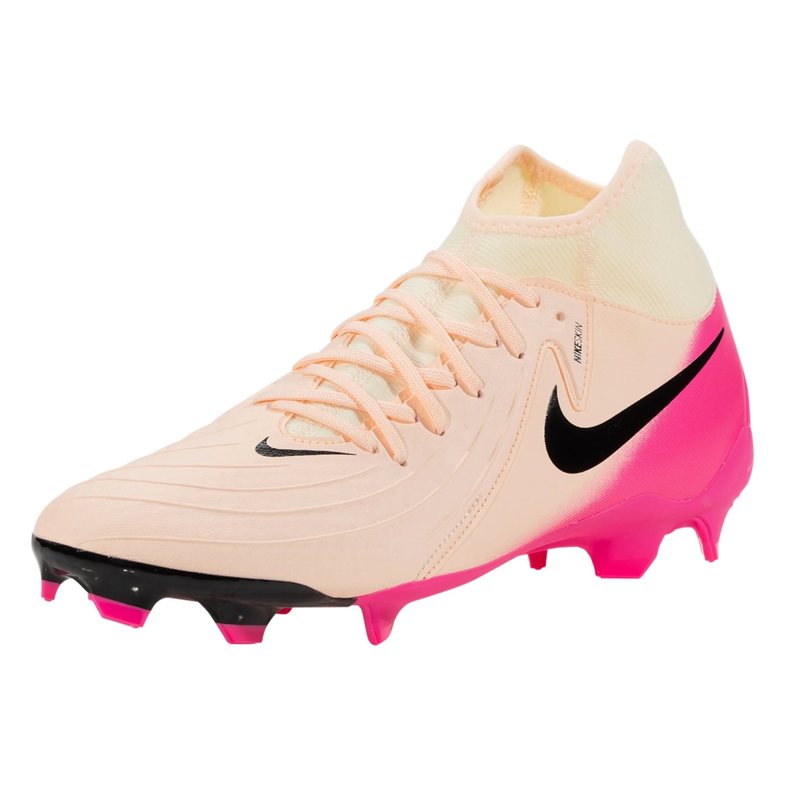 Nike Phantom Luna II Academy FG/MG Soccer Cleats (Crimson Tint/Black-Pink Blast)