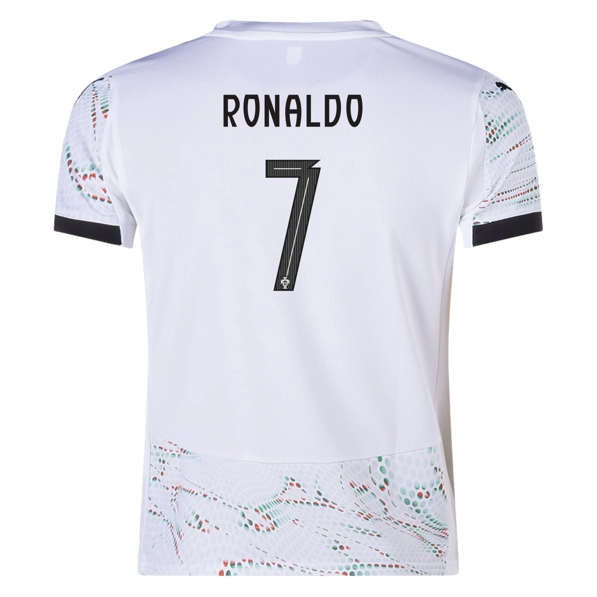 Puma Youth Portugal Cristiano Ronaldo Away Jersey 25/26 (Puma White/Puma Black)