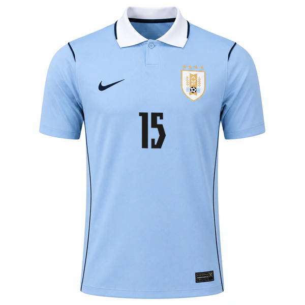 Nike Mens Uruguay Federico Valverde Match Authentic Home Jersey 2026 (Royal Tint/Obsidian)