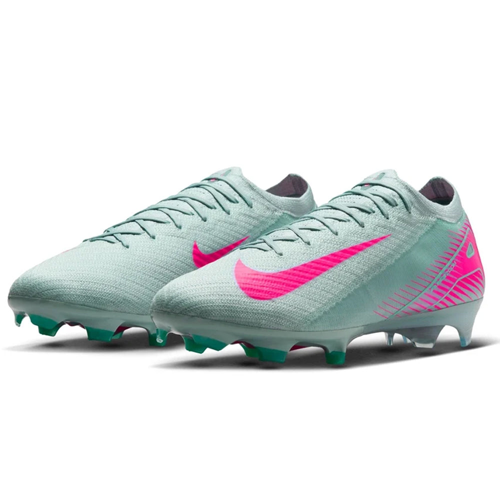 Nike Zoom Mercurial Vapor 16 Elite FG Soccer Cleats (Ocean Cube/Pink Blast)