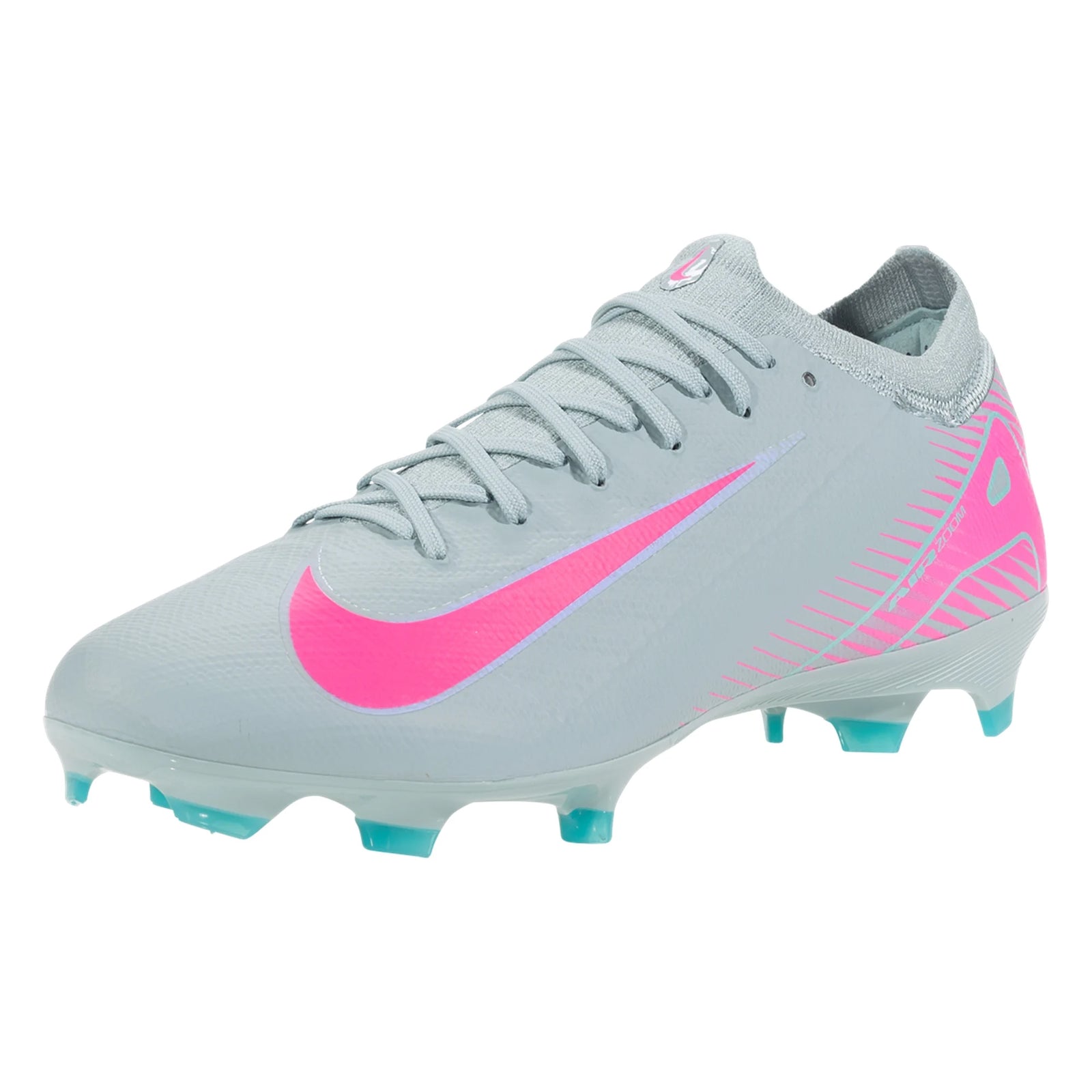 Nike Zoom Vapor 16 Pro FG Soccer Cleats (Ocean Cube/Pink Blast)