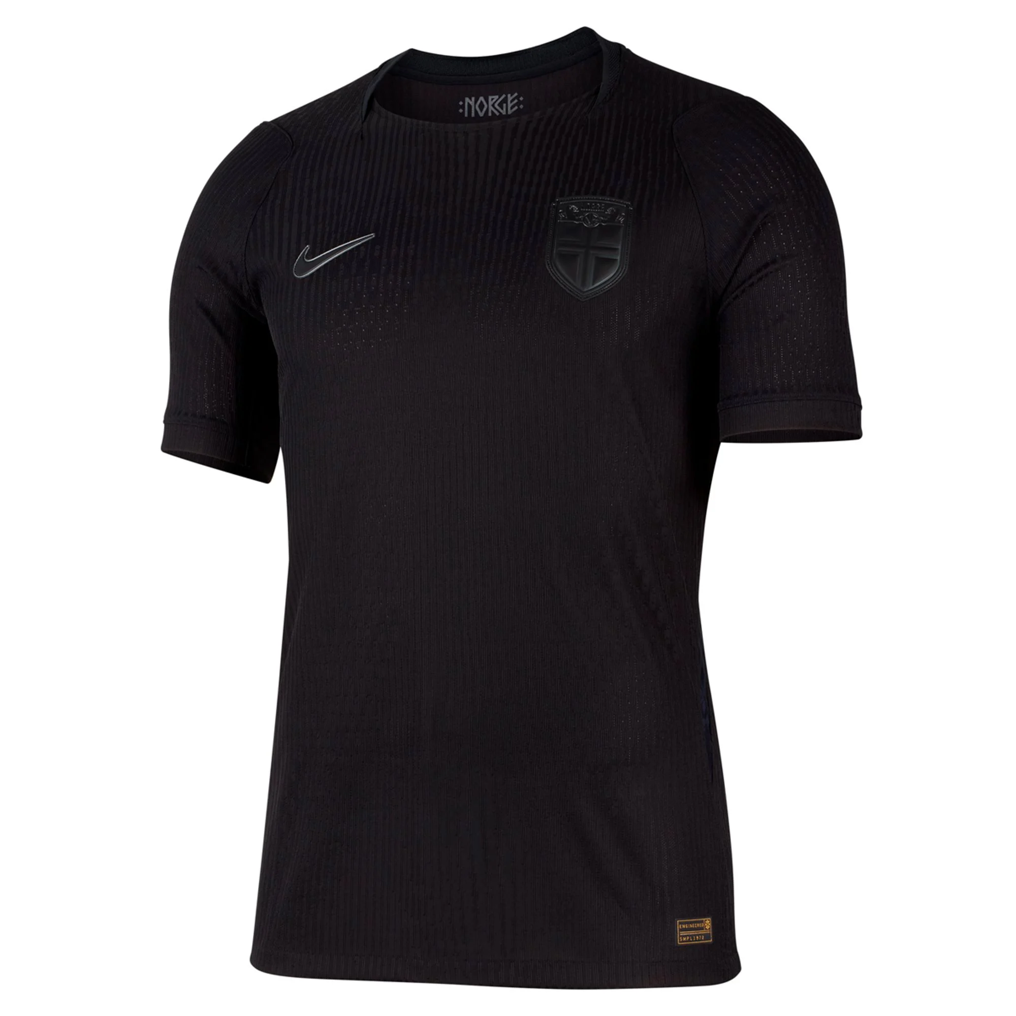 Nike Mens Norway 2026 Match Authentic Away Jersey (Black)