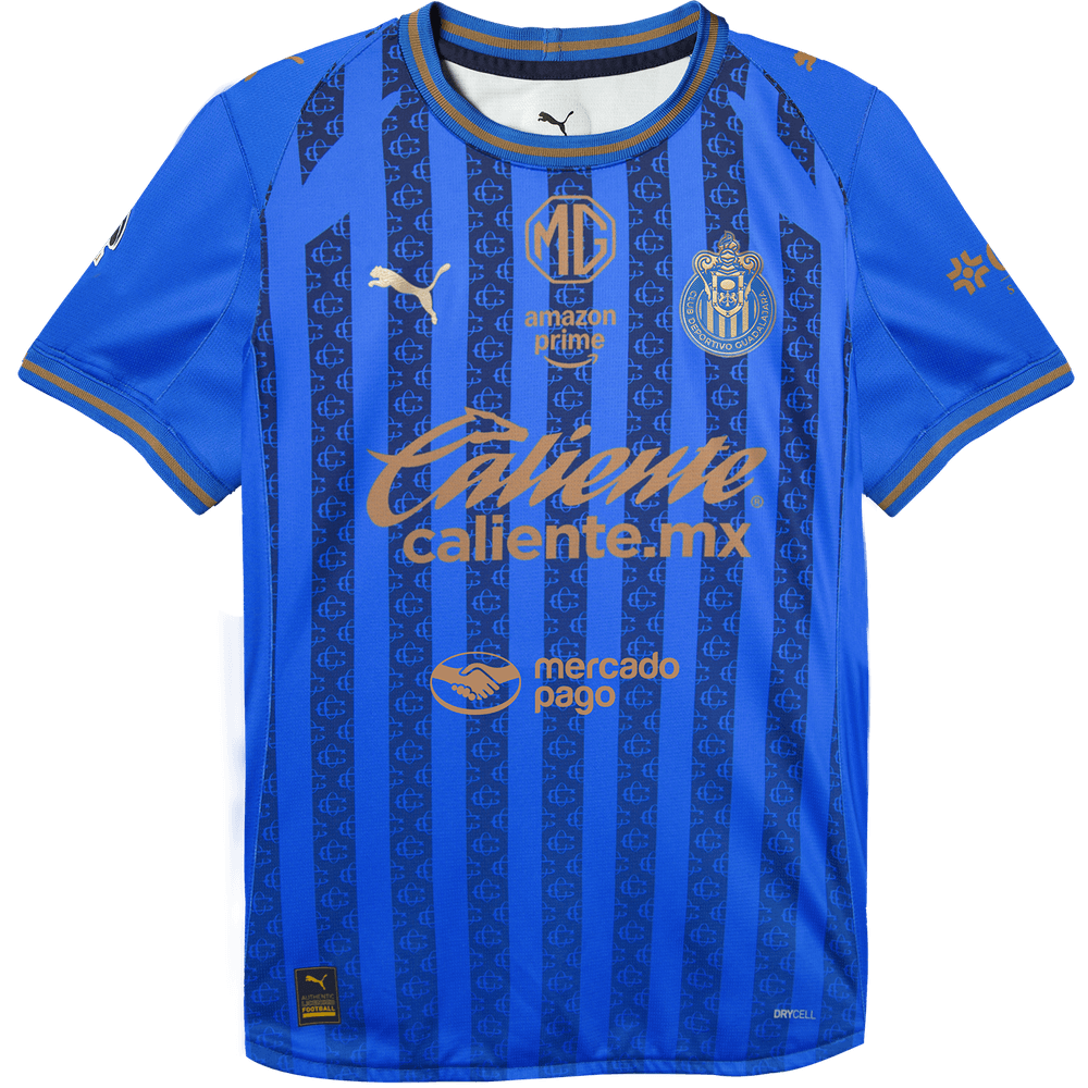 PUMA Men's Chivas Authentic Third Jersey 25/26 (Ultra Blue)