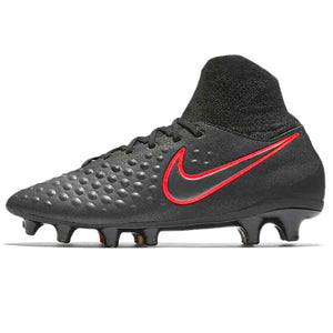 Nike Jr. Magitsa Obra II FG (Black/Total Crimson)