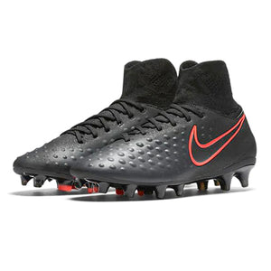 Nike Jr. Magitsa Obra II FG (Black/Total Crimson)