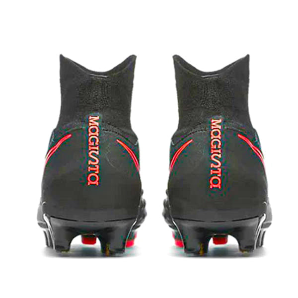 Nike Magitsa Obra II FG (Black/Total Crimson) Soccer Wearhouse