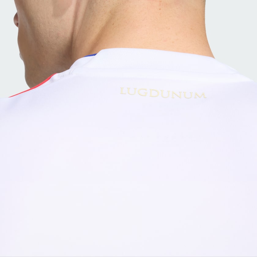 adidas Men's Olympique Lyonnais Home Jersey 25/26 (White)