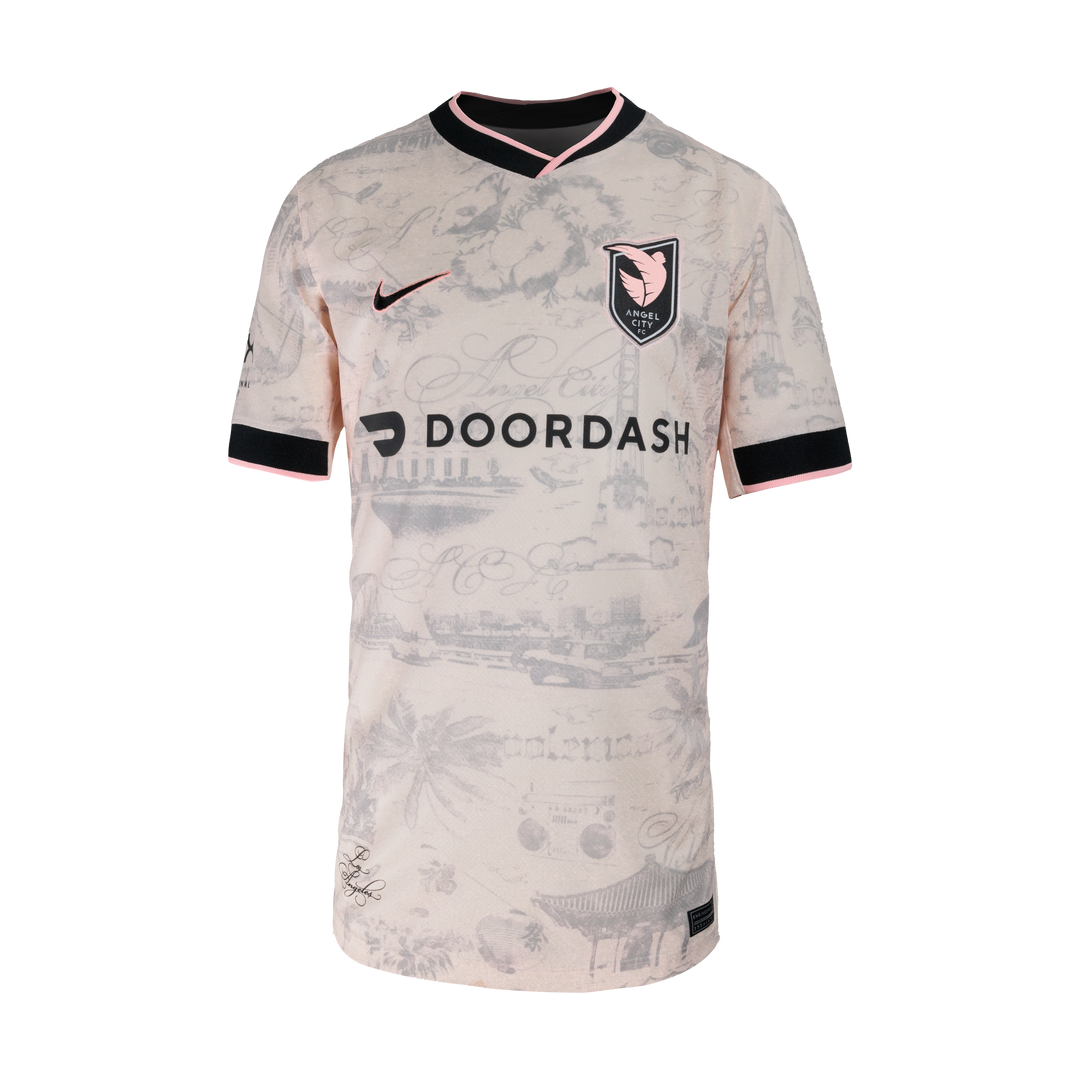 Nike Youth Angel City FC 25/26 Away Jersey (Pink/Black)