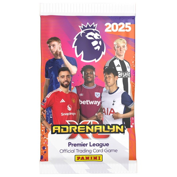 Panini Premier League 2025 Adrenalyn XL Plus Trading Card Box (50 Pack