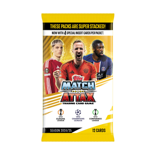 Topps Match Attax Champions League Trading Cards 24/25 (12 Cards)