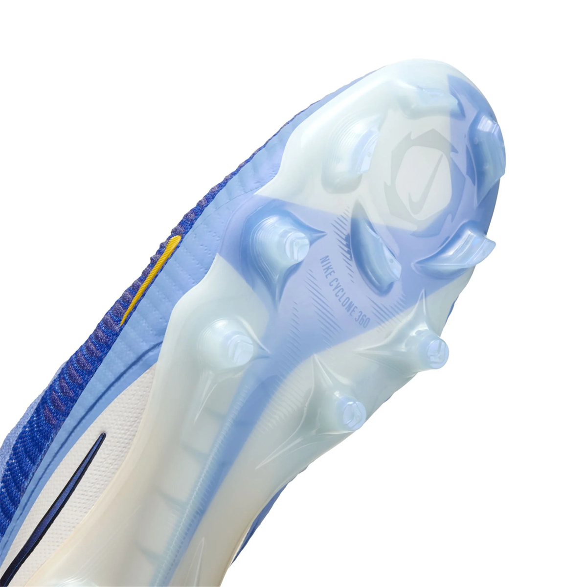 Nike Phantom 6 High Elite LV8 FG Soccer Cleats (Racer Blue/Obsidian)