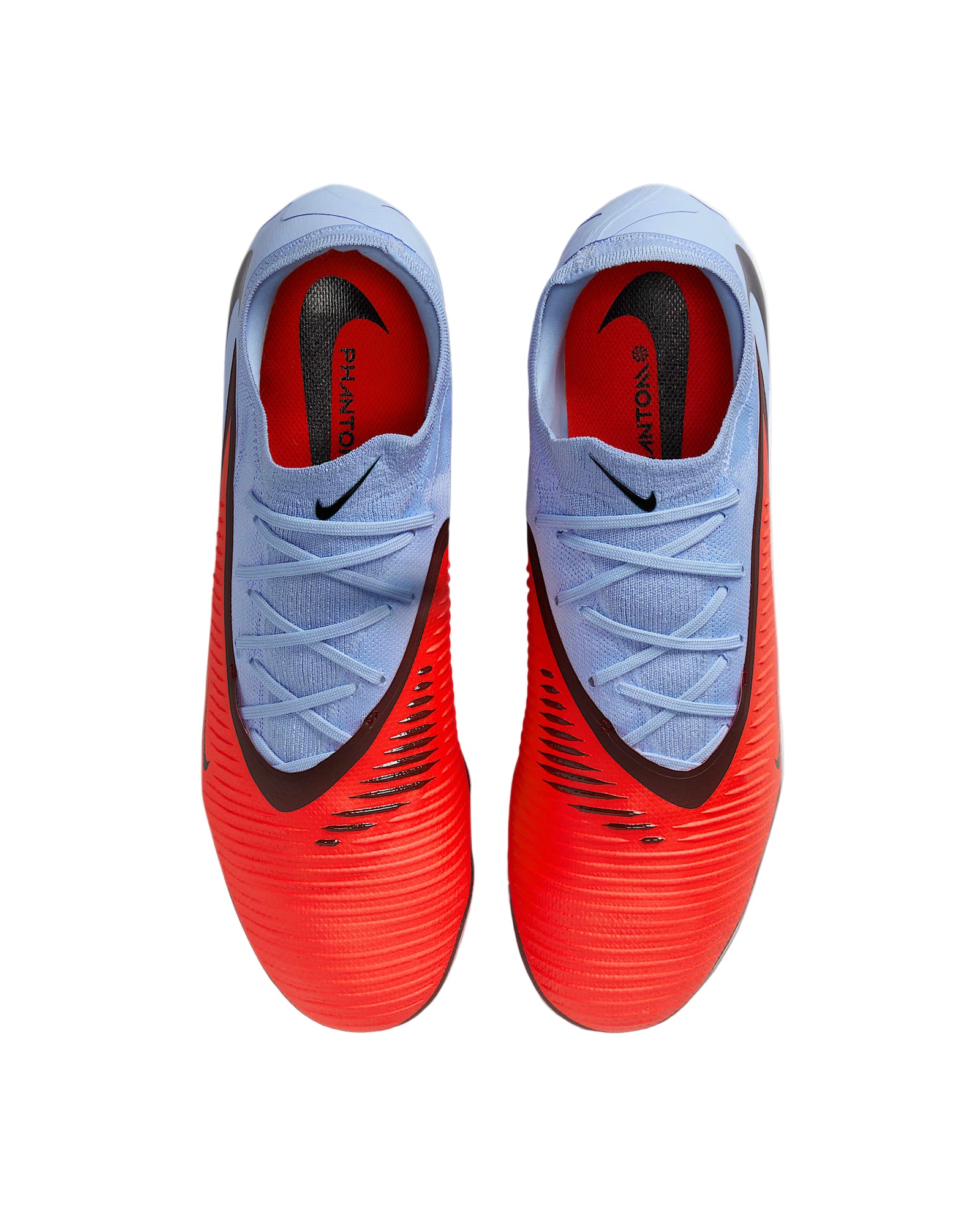 Nike Phantom 6 Low Pro Firm Ground Soccer Cleats (Royal Tint/Bright Crimson)