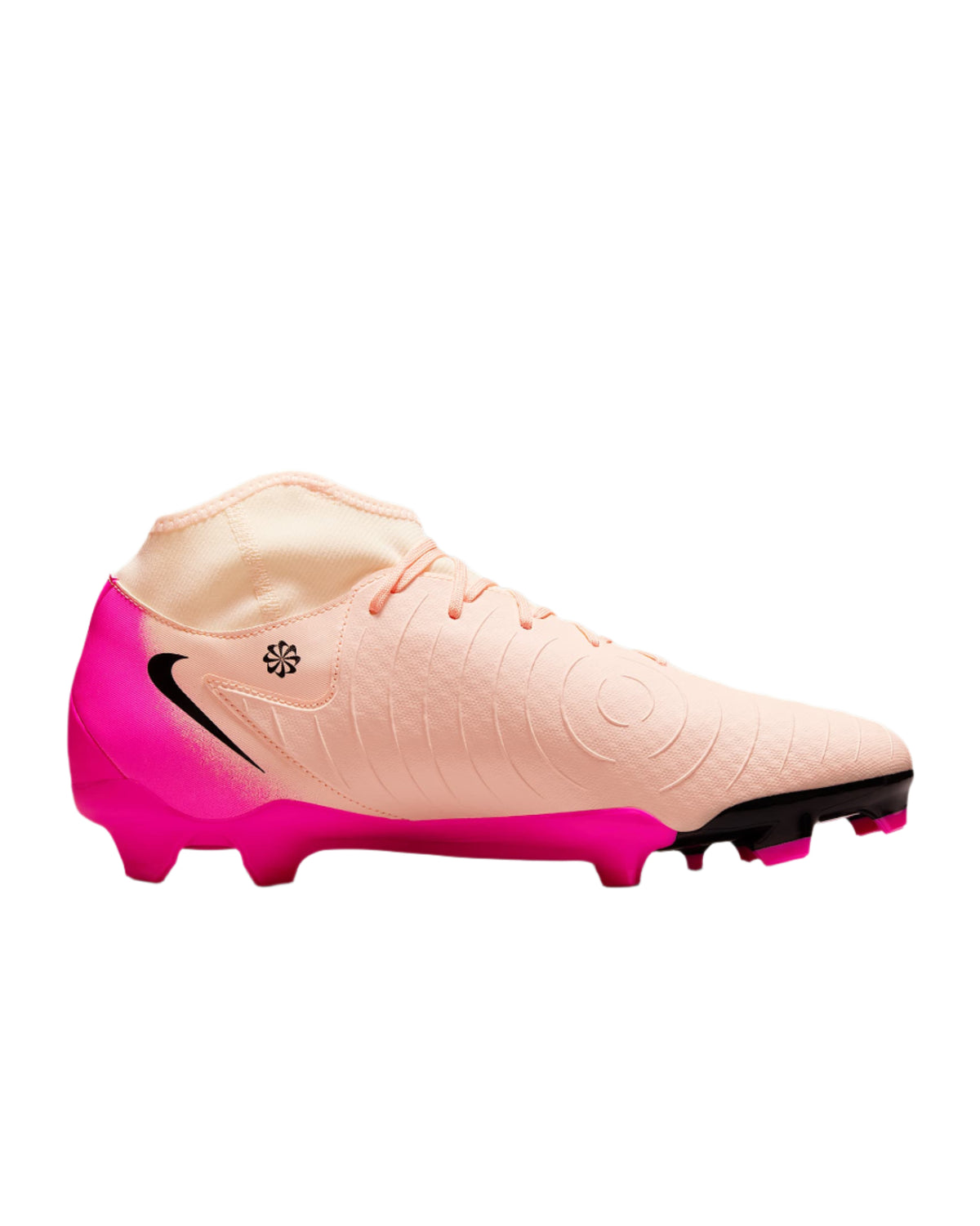 Nike Phantom Luna II Academy FG/MG Soccer Cleats (Crimson Tint/Black-Pink Blast)
