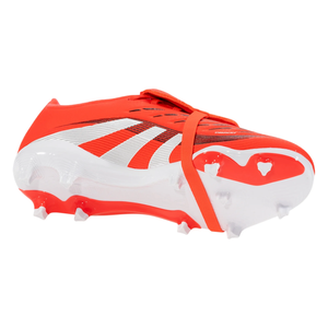 adidas Jr. Predator League FT FG Soccer Cleats (Lucid Red/White/Black)