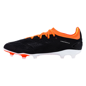 adidas Predator Pro Firm Ground Soccer Cleats (Core Black/White/Orange)