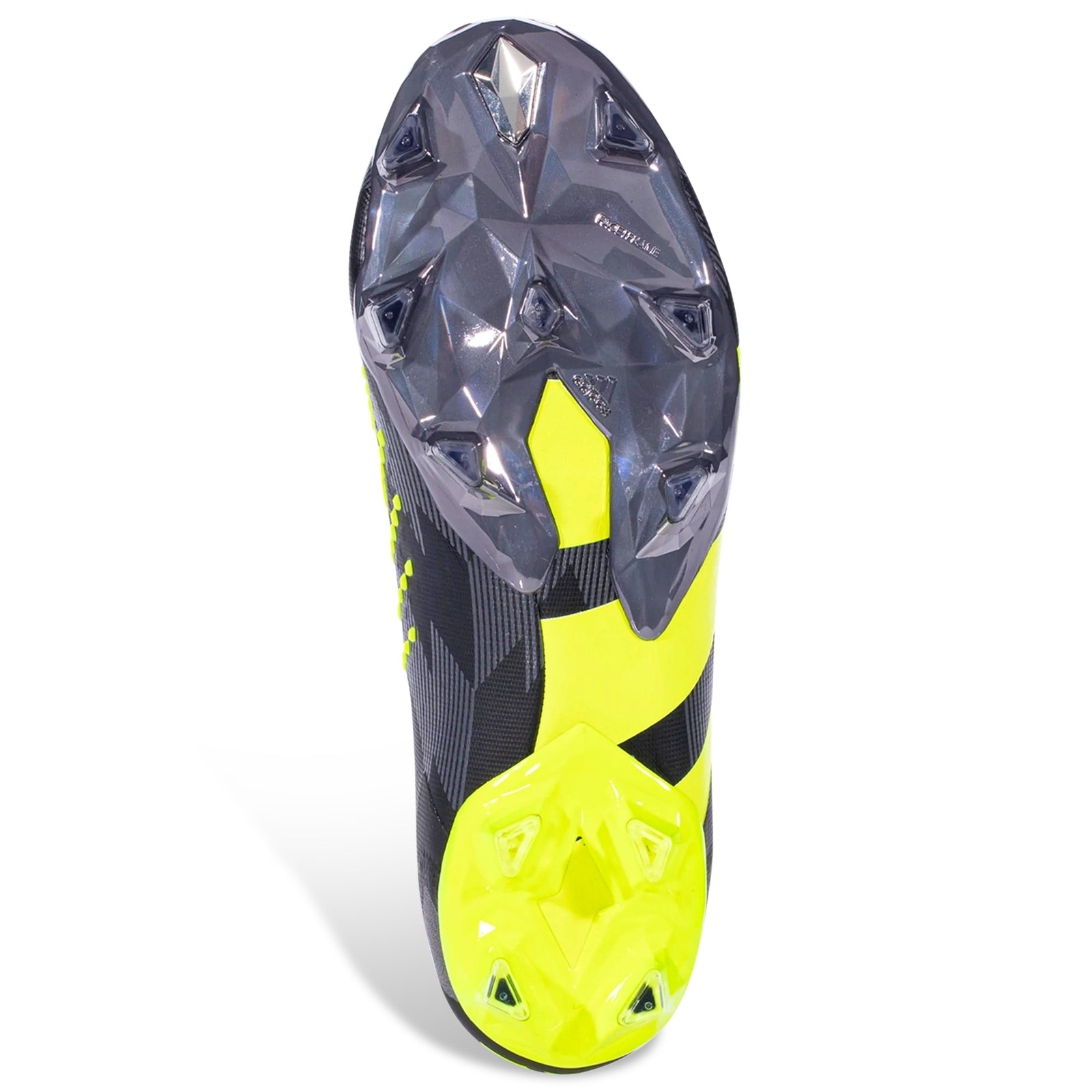 adidas Predator Accuracy.1 Low INJ Firm Ground Soccer Cleats (Core Black/Team Solar Yellow 2)