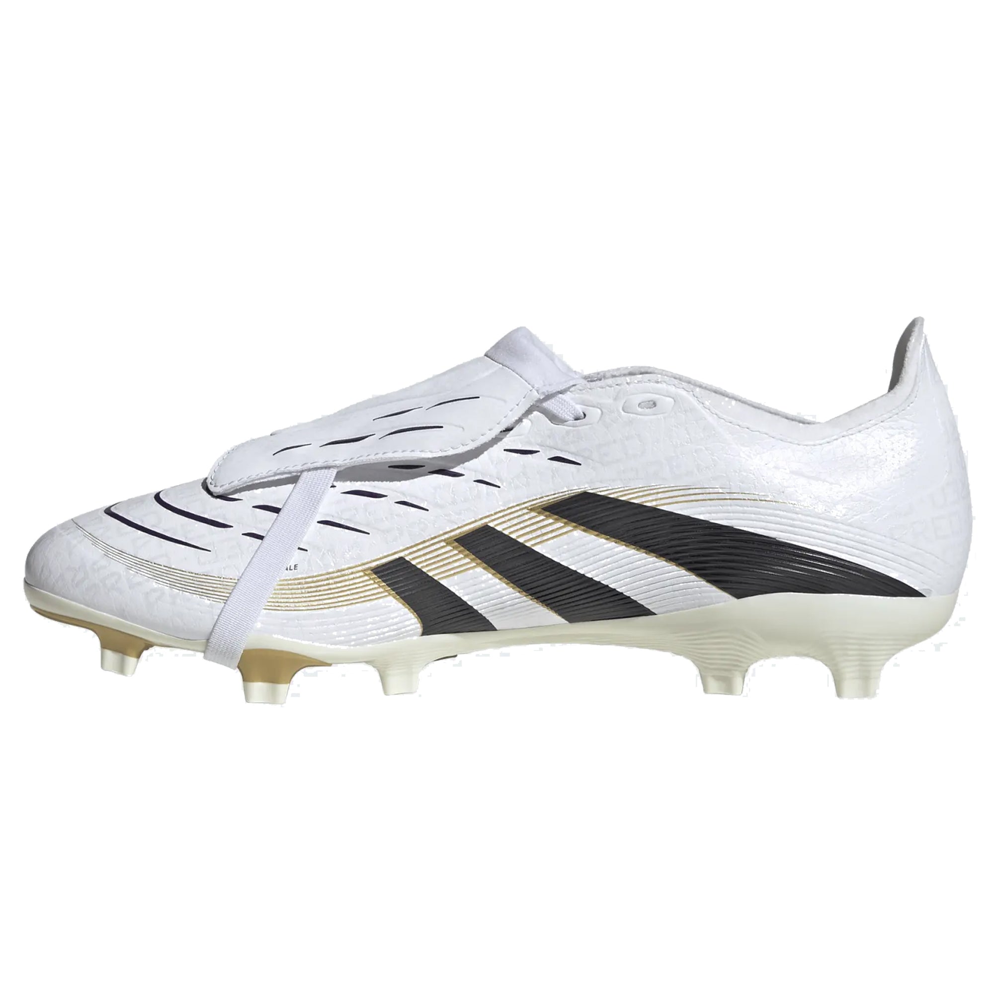 adidas Predator League FT Fold Tongue FG/MG Soccer Cleats (White