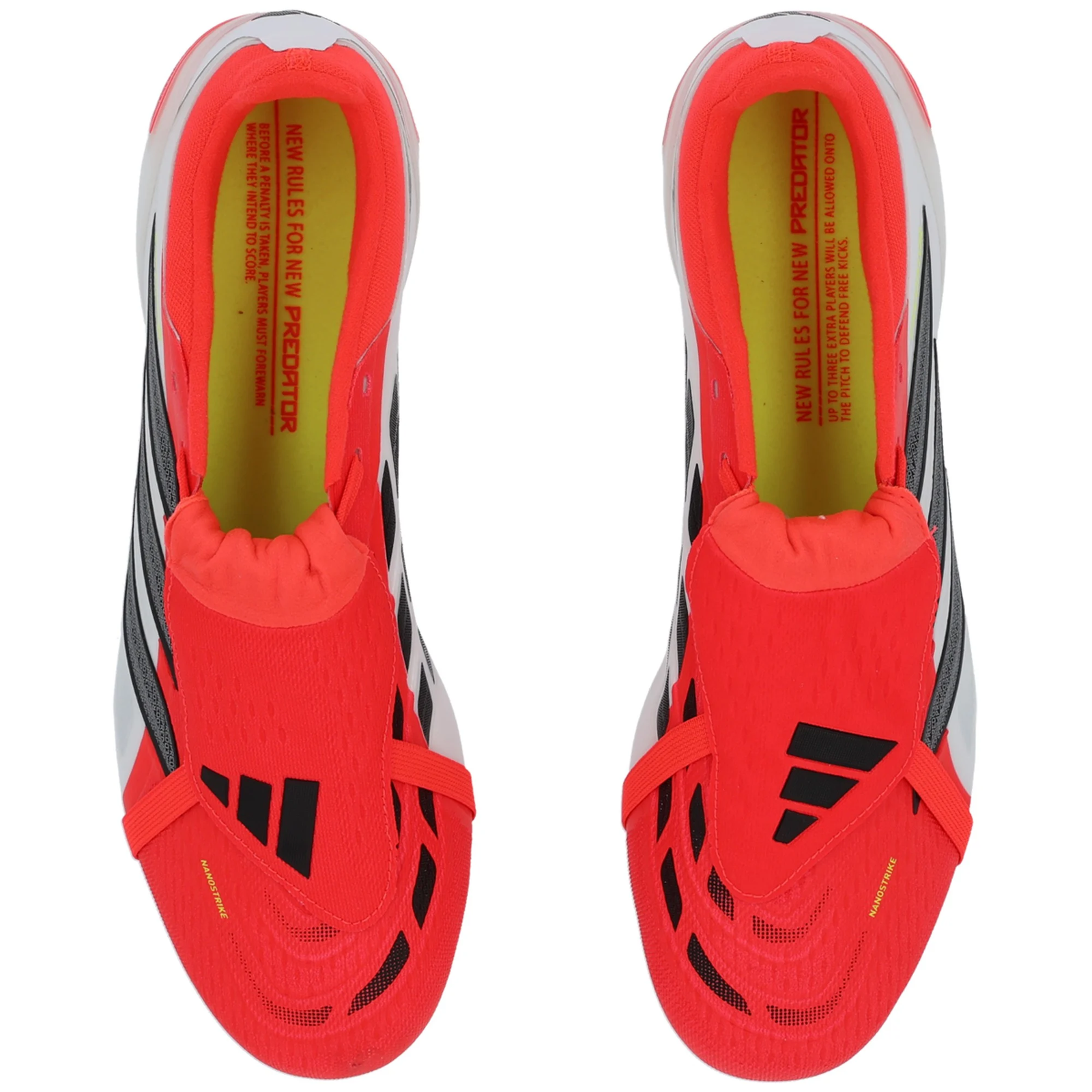 adidas Predator Pro FT Firm Ground Soccer Cleats (Lucid Red/Black/White)