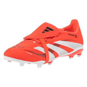 adidas Jr. Predator League FT FG Soccer Cleats (Lucid Red/White/Black)