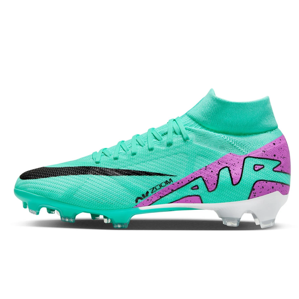 Nike Zoom Superfly 9 Pro Firm Ground Soccer Cleats (Hyper Turquoise/Fu ...