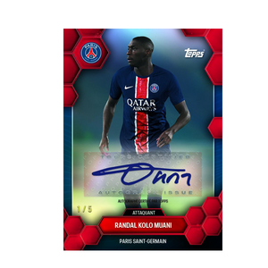 Topps Paris Saint-Germain Trading Card Fan Set (28 Cards)