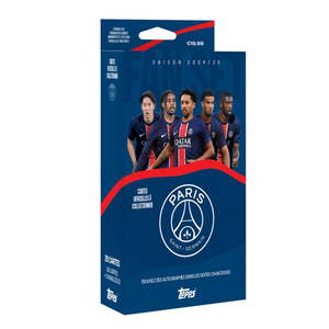 Topps Paris Saint-Germain Trading Card Fan Set (28 Cards)