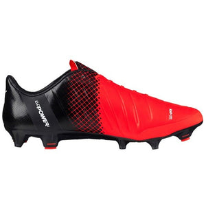 Puma evoPOWER 1.3 FG Soccer Cleats (Red/Black)