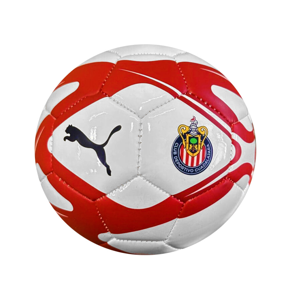 Puma Chivas De Guadalajara Culture Mini Ball (Puma White/Red)