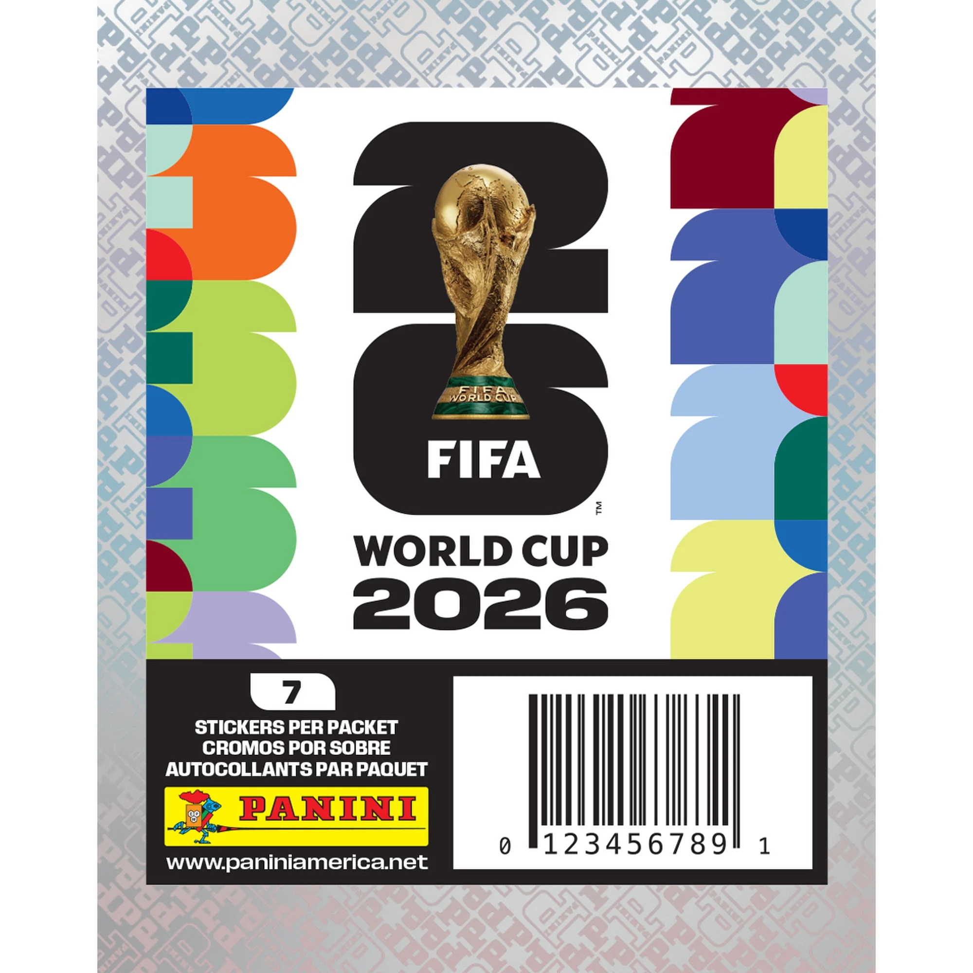 Panini  FIFA World Cup 2026 Sticker Pack (7 Stickers)