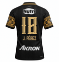 Nike Men's Chivas Guadalajara Jonathan Pérez Match Authentic Third Jersey 26/27 (Black/Truly Gold)