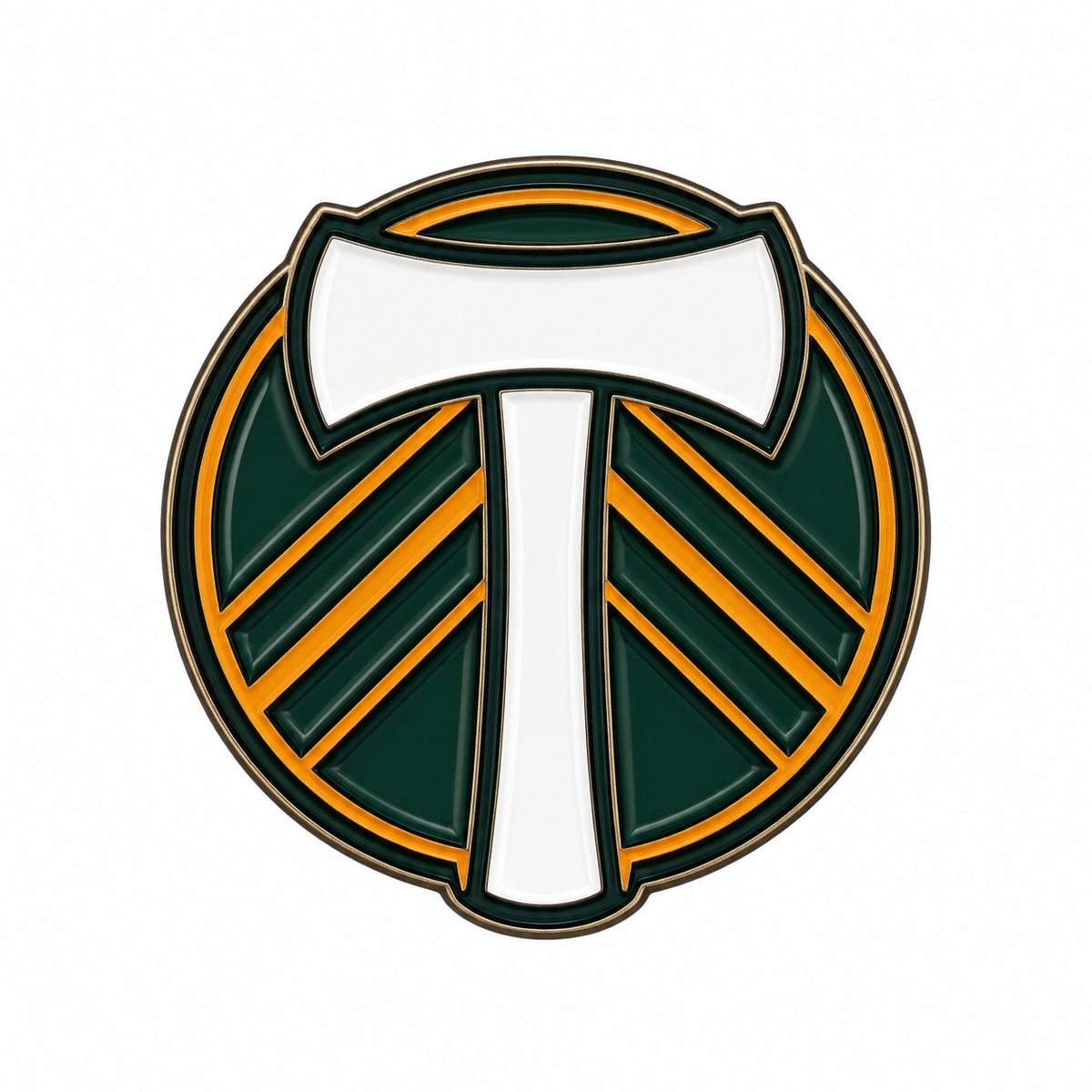 Portland Timbers FC Enamel Pin