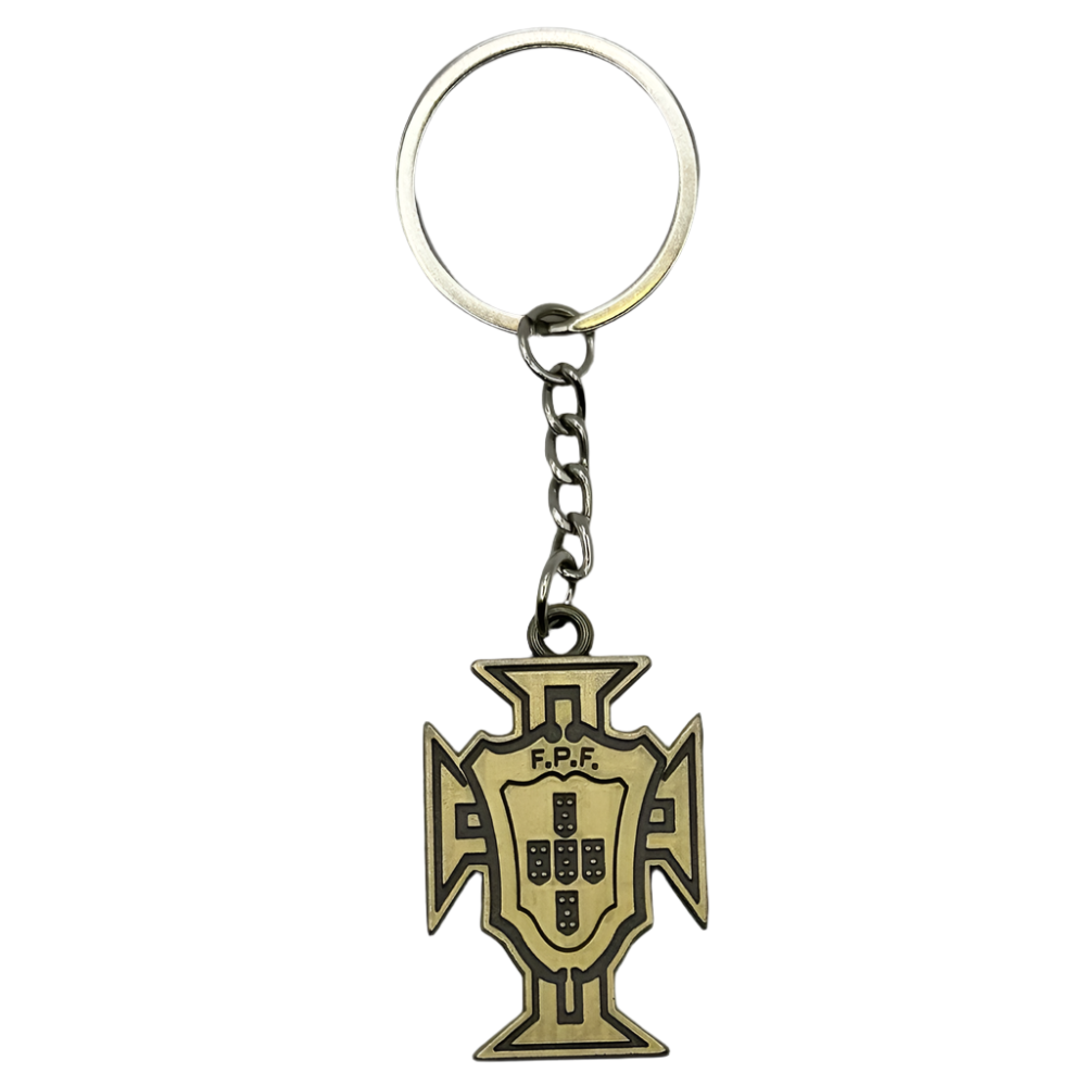 Portugal National Team Metal Keychain