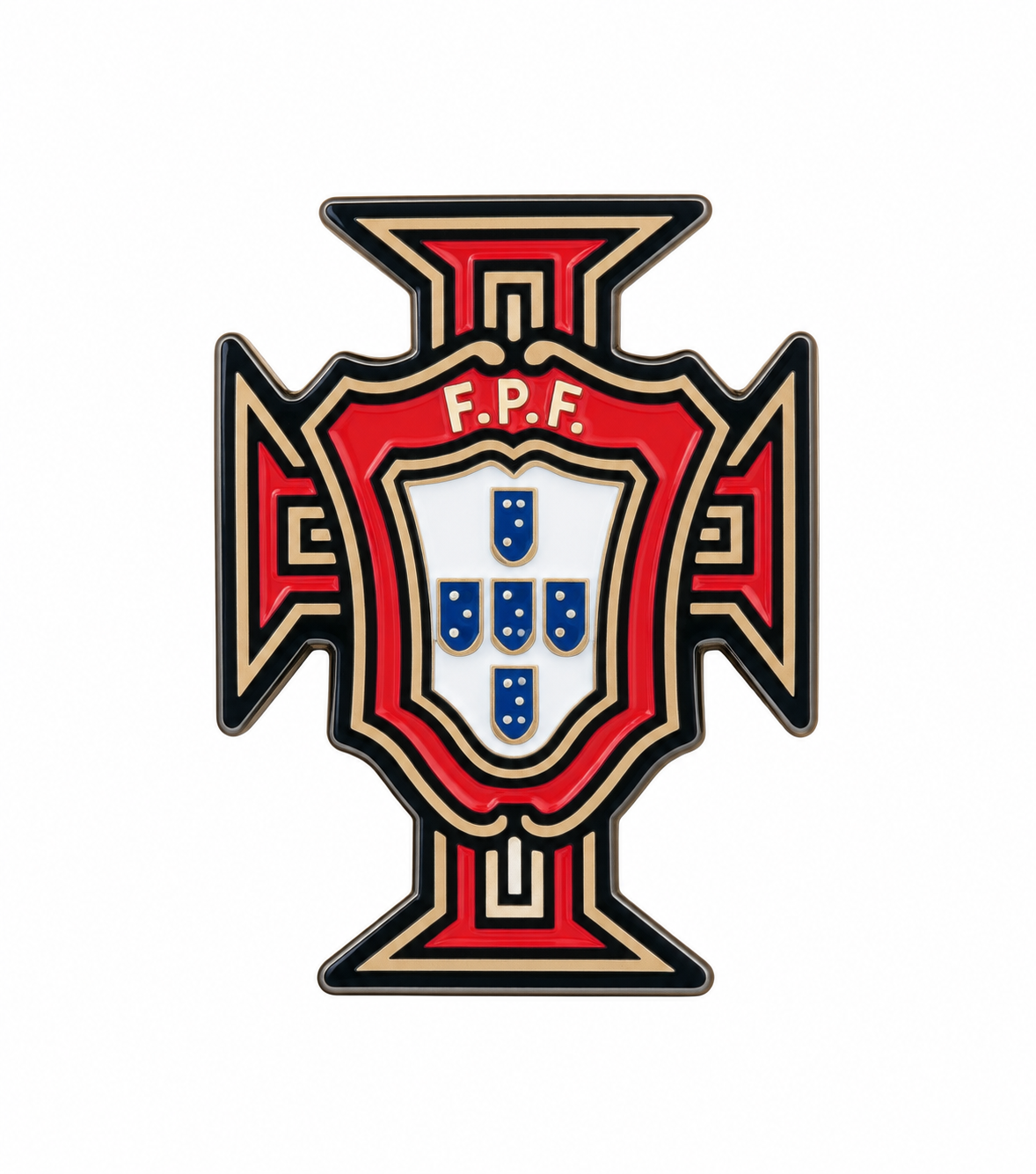 Portugal National Team Enamel Pin