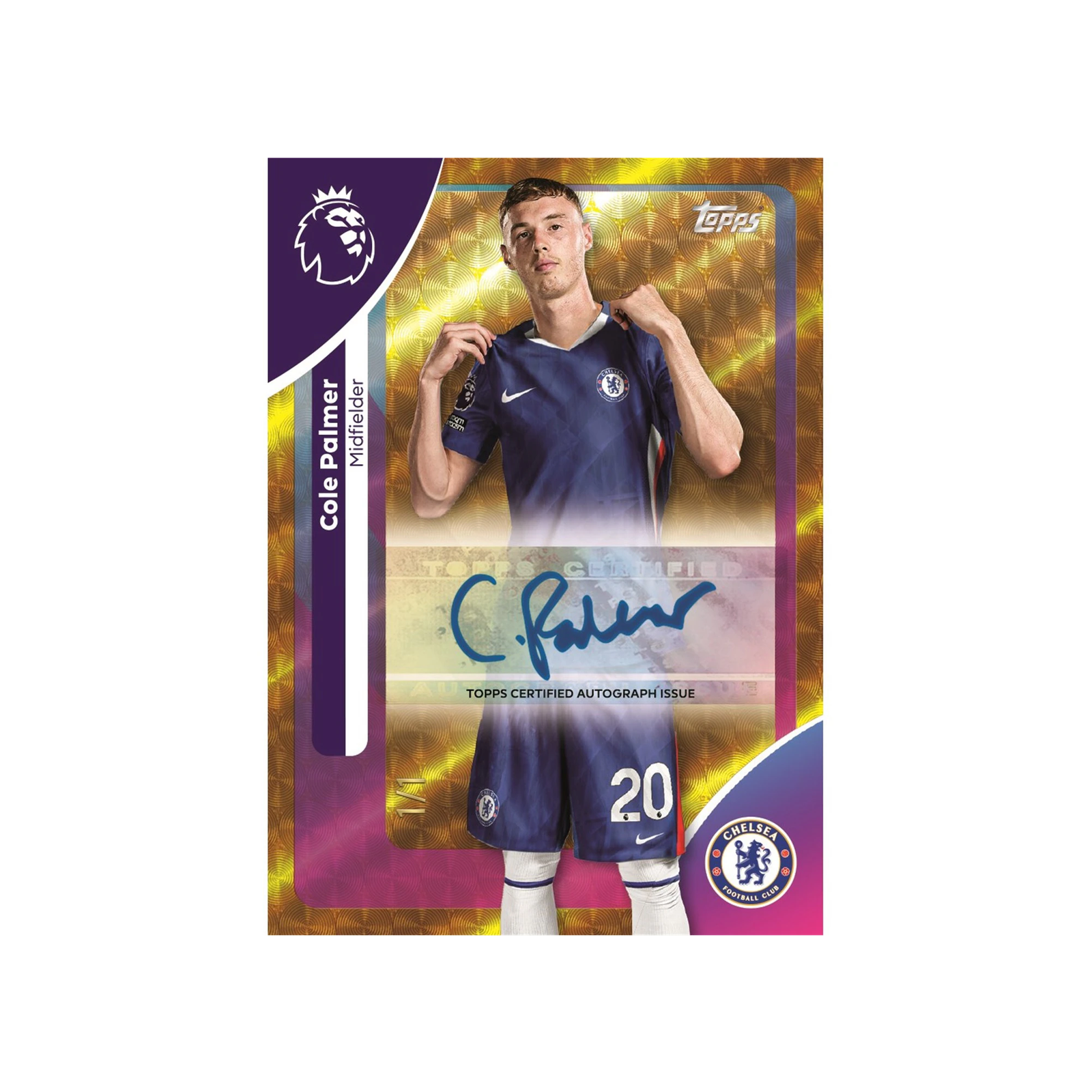 Topps Premier League 25/26 Debut Edition Mega Tin #1 Goal Machines (40 Cards + 3 Limited Edition)
