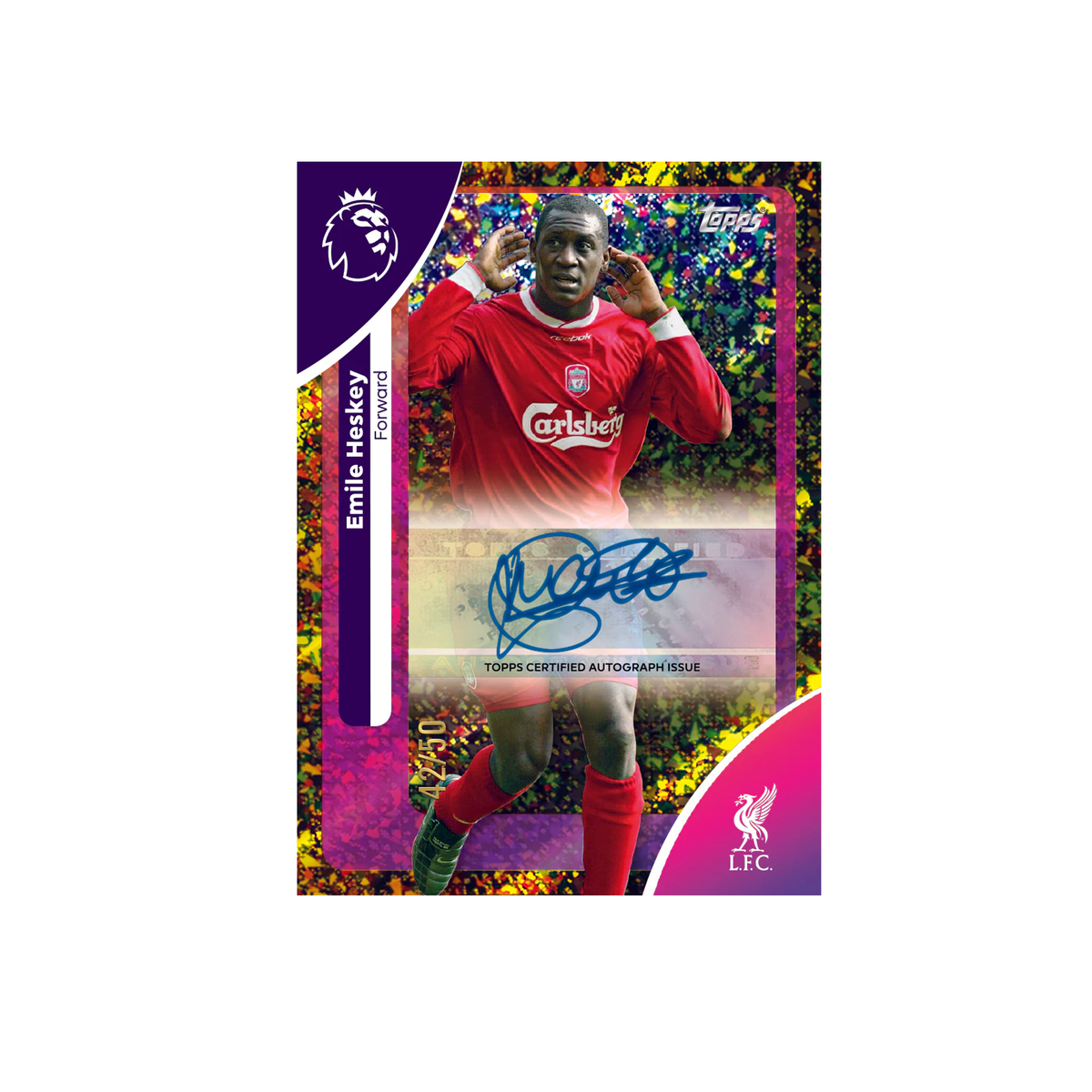 Topps Premier League 25/26 Debut Edition Mega Tin #2 Globallers (40 Cards + # Limited Edition)
