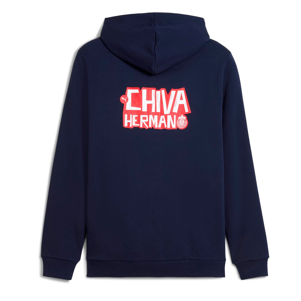 Puma Chivas Football Culture Hooded Sweat Jacket (Puma Navy/Puma Red)