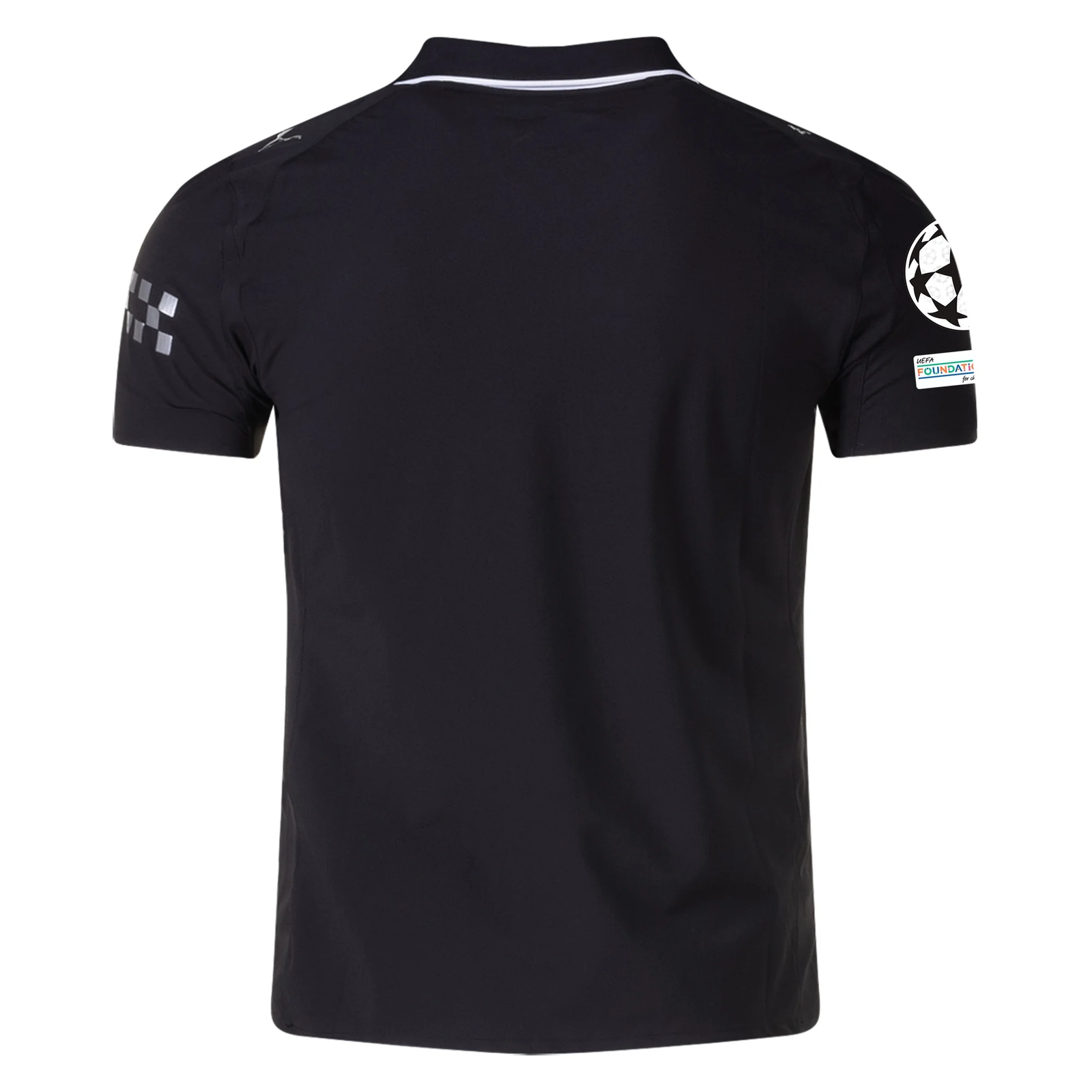 Puma Manchester City Authentic Away Jersey w/ Champions League Patches 25/26 (Puma Black)