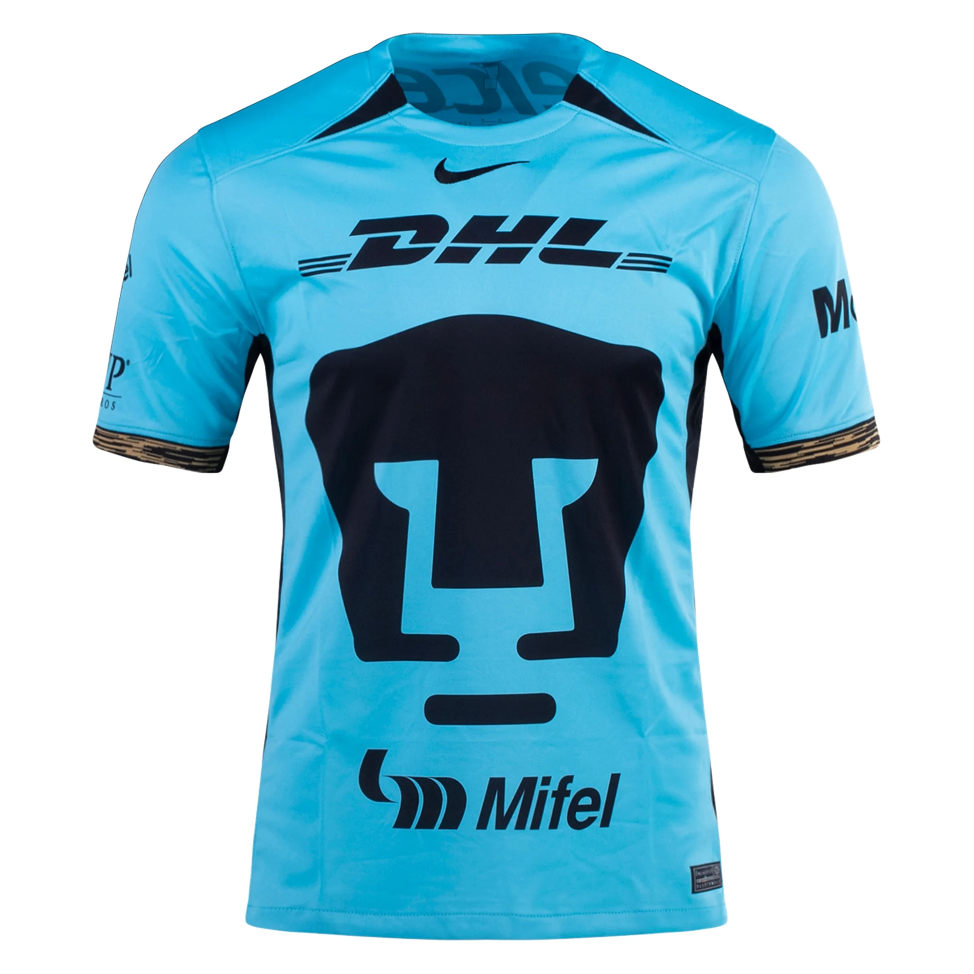 Nike Pumas UNAM Third Jersey 23/24 (Baltic Blue/Truly Gold