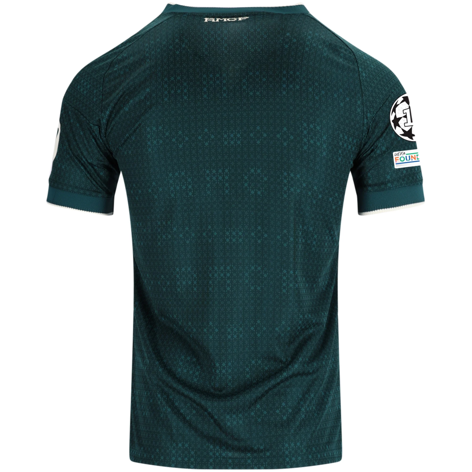 adidas Men's Real Madrid Match Authentic Away Jersey w/ Champions League Patches 26/27 (Green)