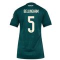 adidas Women's Real Madrid Jude Bellingham Away Jersey 26/27 (Green)